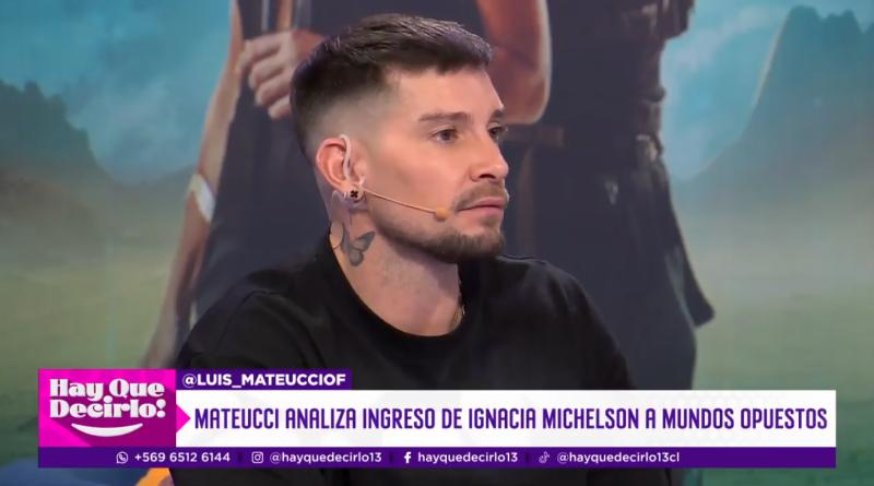 Luis Mateucci elige a la mujer que más le gusta de Mundos Opuestos.
