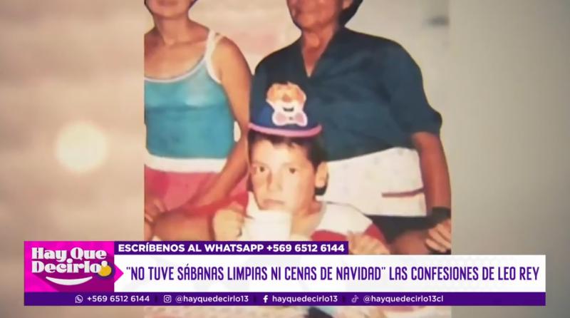 Leo Rey habla sobre su infancia en Sin Editar.