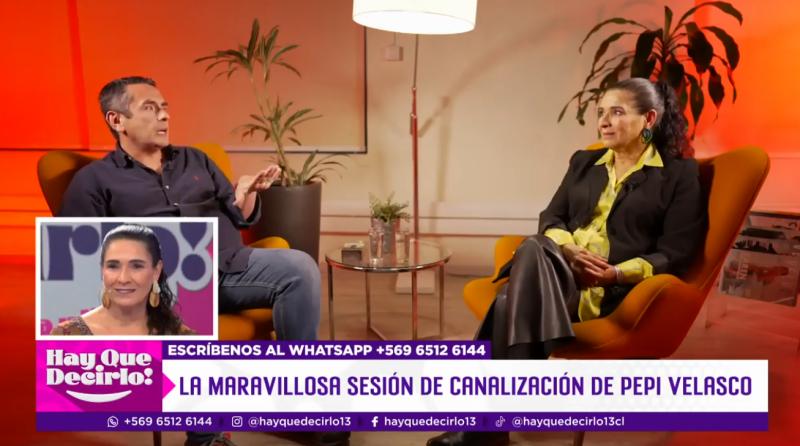 Pepi Velasco conecta con sus padres gracias a Pablo Canaliza.