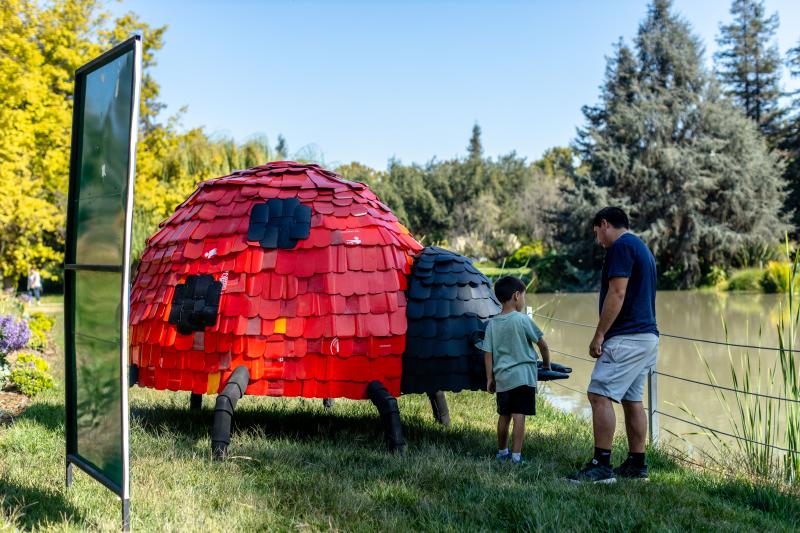 Disfruta del panorama “Gigantes en el Parque” en el Parque del Recuerdo. Créditos: Parque del recuerdo.