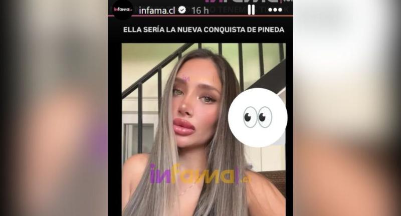 Imagen de la supuesta conquista de Jean Paul Pineda - Infama