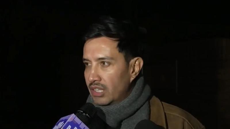 Héctor Morales acompañó a Carolina Arregui