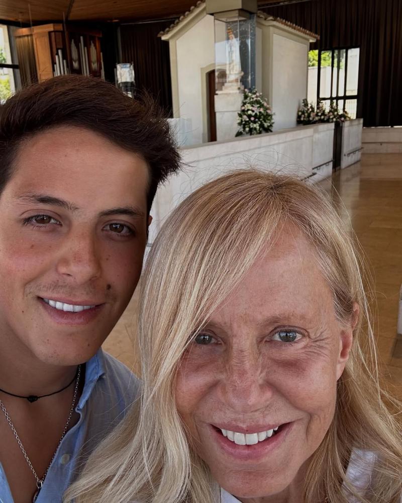 Máximo Menem Bolocco y Cecilia Bolocco | Instagram