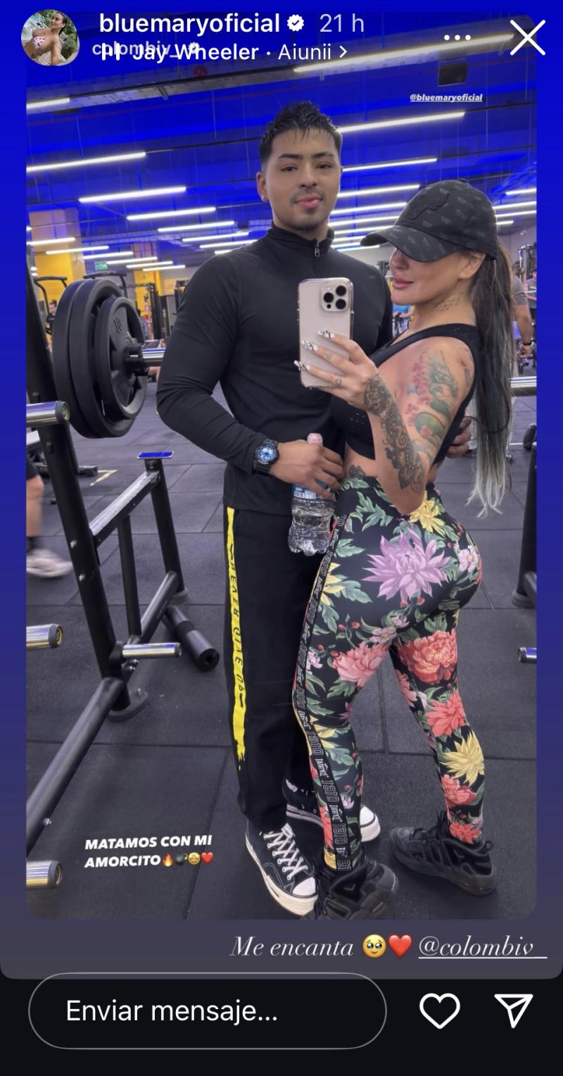 Blue Mary y Bastián Constanzo - Instagram