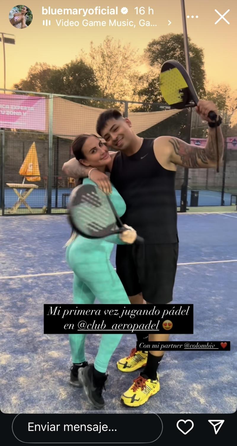Blue Mary y Bastián Constanzo - Instagram