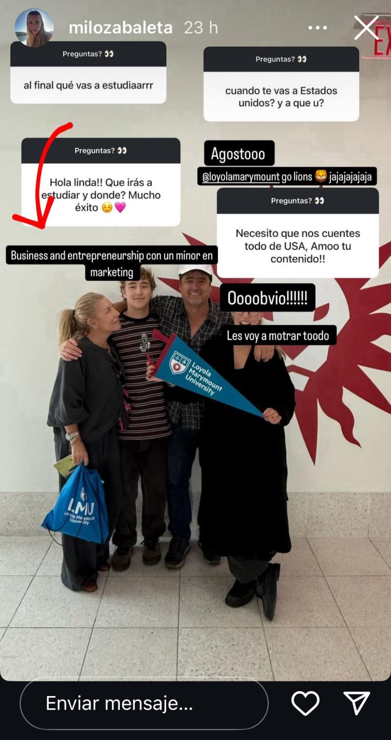 Milagros Zabaleta - Instagram