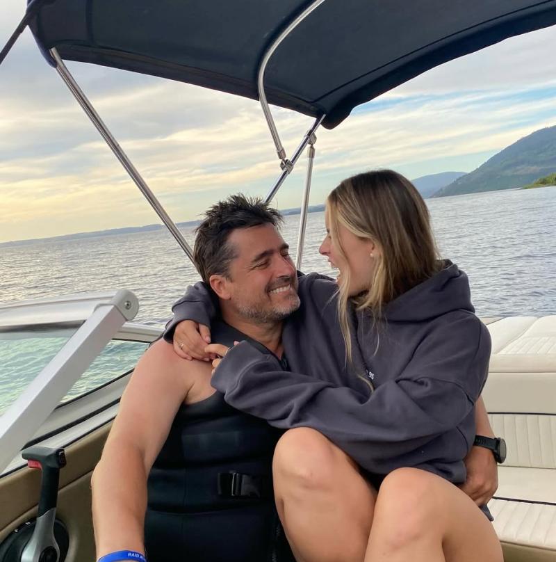 Jorge Zabaleta y su hija Milagros - Instagram