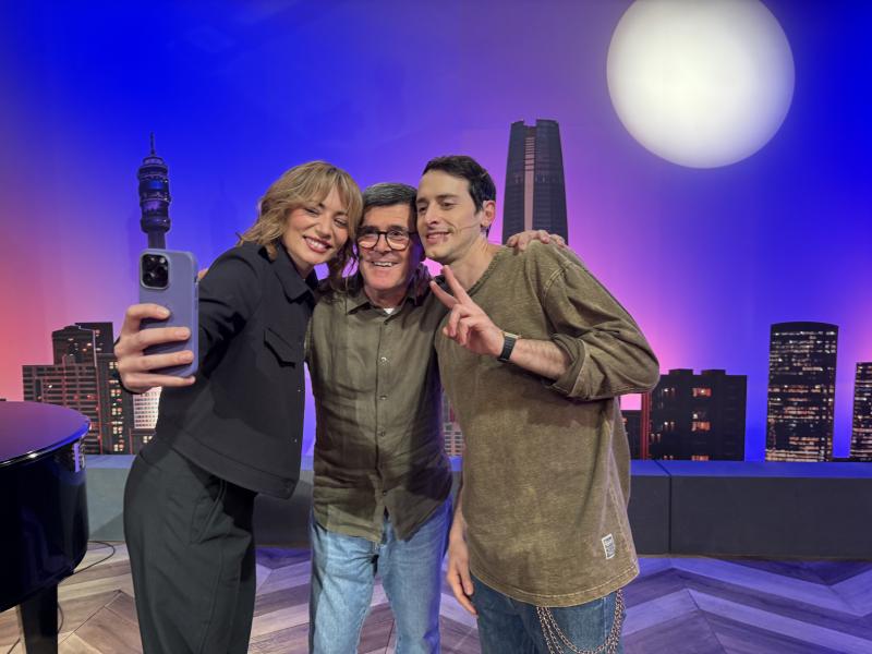 Josefina Fiebelkorn, Marcelo Comparini y José Antonio Raffo. 13C.