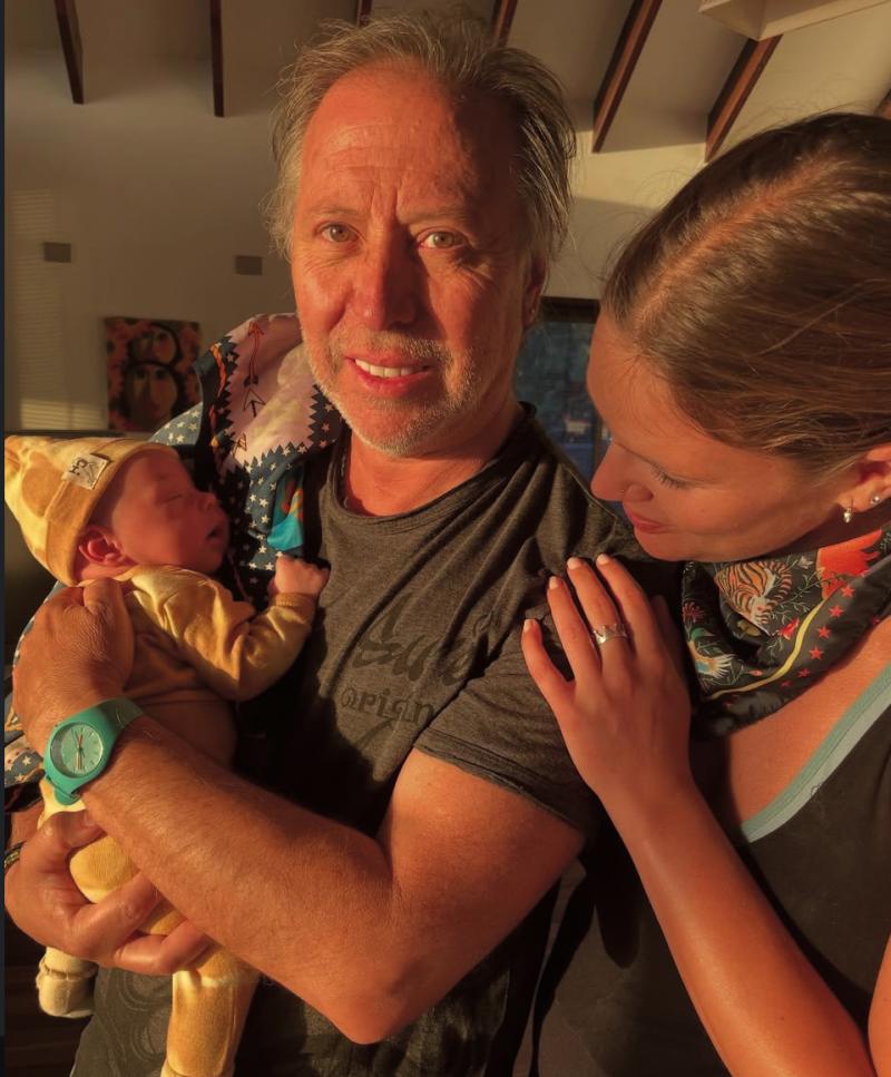 Mayte Rodriguez junto a su hijo Galo y Roy Sothers - Instagram