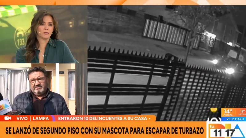 Víctima del turbazo en Lampa