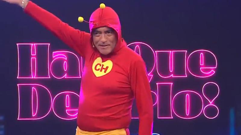 Paty Cofré y Mauricio Flores presentaron su rutina "Superhéroes sin HD"