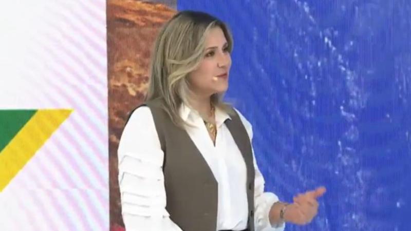 Michelle Adam en "Tu Día"