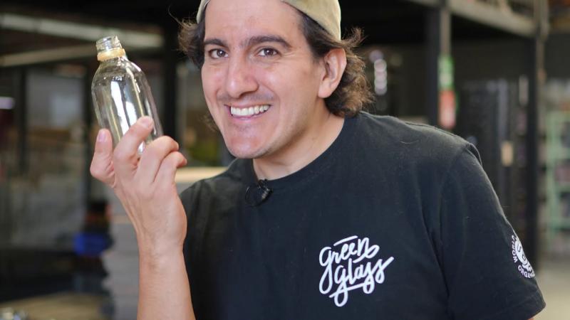 Oscar Muñoz, fundador de Green Glass Chile