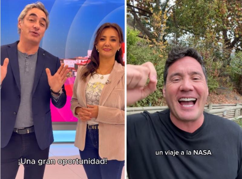 José Luis Repenning, Priscilla Vargas y Pancho Saavedra invitan a postular para ganar un viaje a la NASA