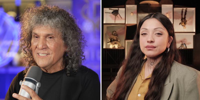 Roberto Márquez compara a Mon Laferte con Violeta Parra. Créditos: 13C