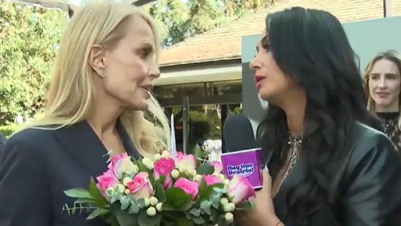 Pamela Díaz y Cecilia Bolocco en "¡Hay que decirlo!"