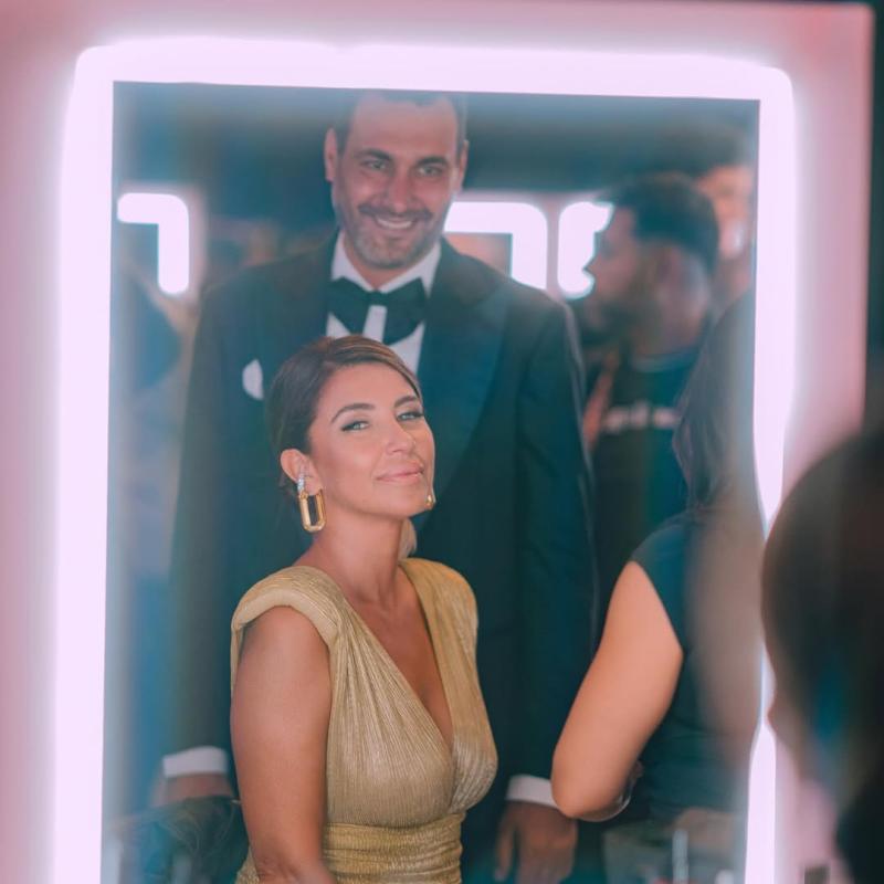 Pancha Merino y su pareja, Andrea Marocchino