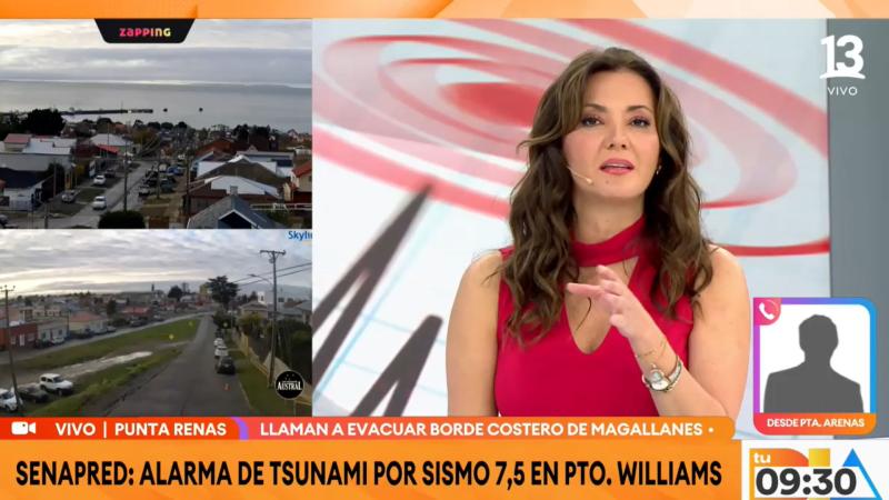 Conversación con David de Puerto Williams en "Tu Día"