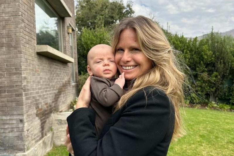 Soledad Onetto y su hijo Borja.