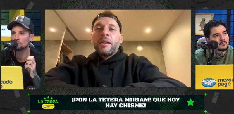 Vico Bouvier en el react "La Tropa de Mercado Libre"