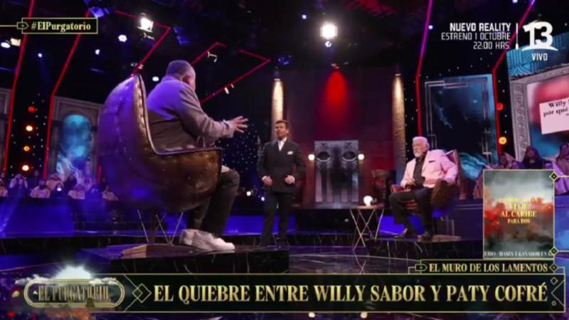 Willy Sabor en "El Purgatorio"