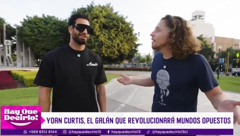 Yoan Curtis en "¡Hay que decirlo!"