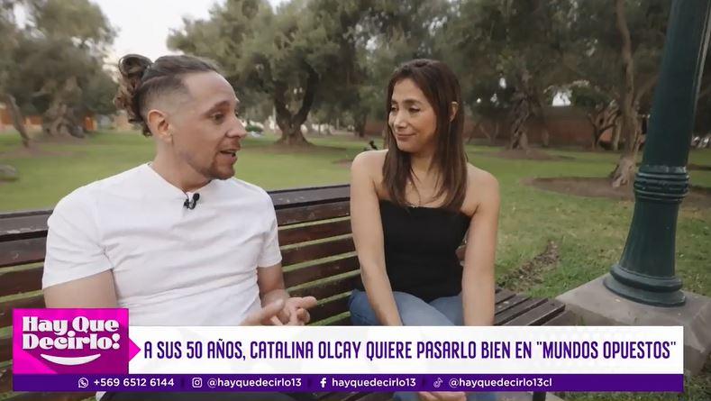 Catalina Olcay en "¡Hay que decirlo!".