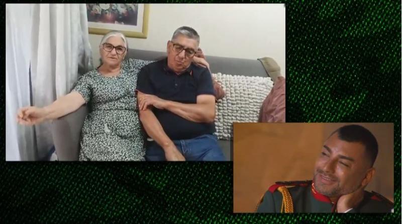 Papás de Andrés Caniulef le mandaron un saludo