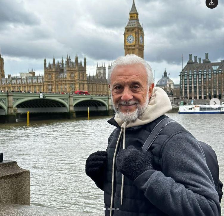 El papá de Yuli, Hugo Cagna - Instagram