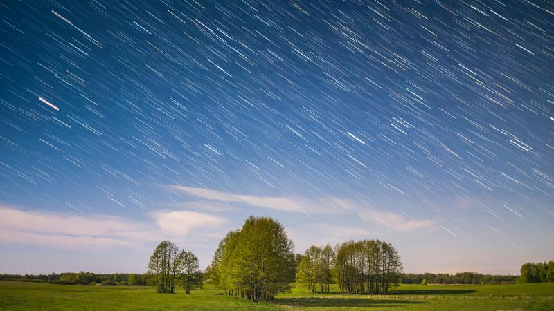 Lluvia de estrellas. Créditos: Pexels.