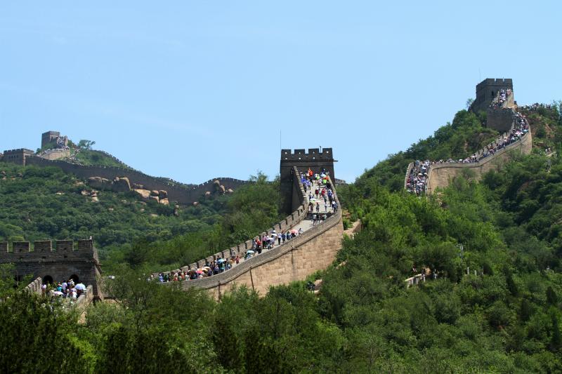 La gran muralla china. Pexels.