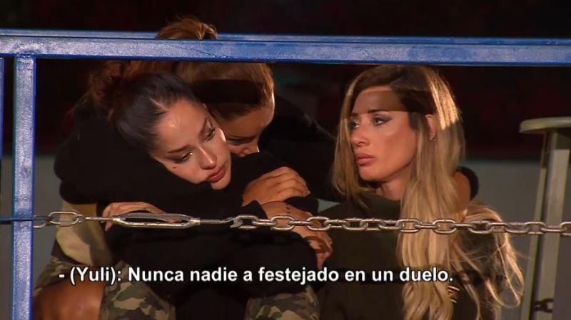 Yuli también se molestó