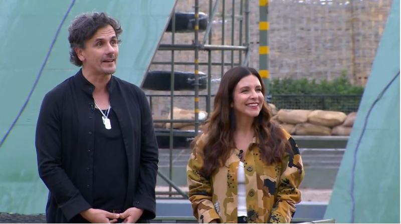 Karla Constant y Sergio Lagos