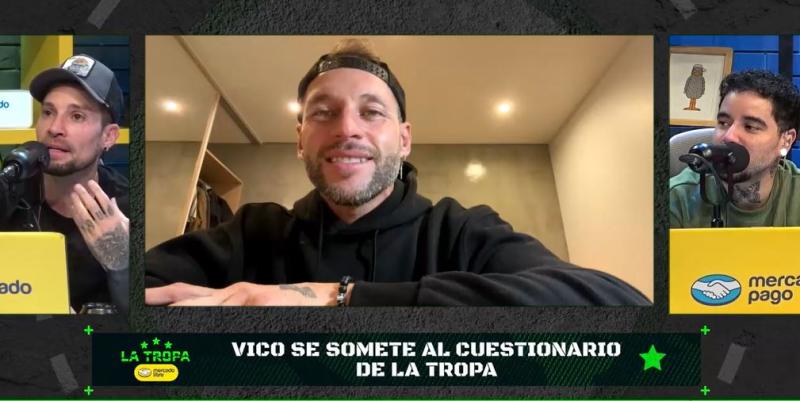 Vico en el react "La Tropa de Mercado Libre"