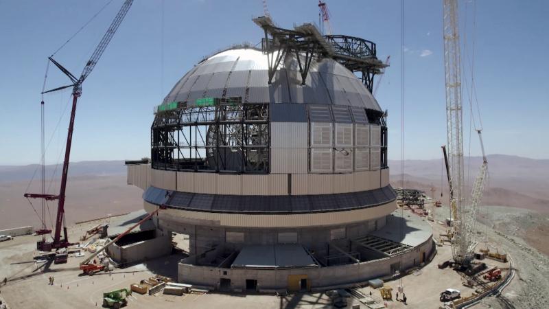 Así avanza la construcción del Extremely Large Telescope (ELT) del Observatorio Europeo Austral