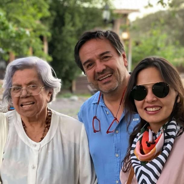 Gabriela Medina, Claudio Arredondo y Carolina Arredondo | Instagram