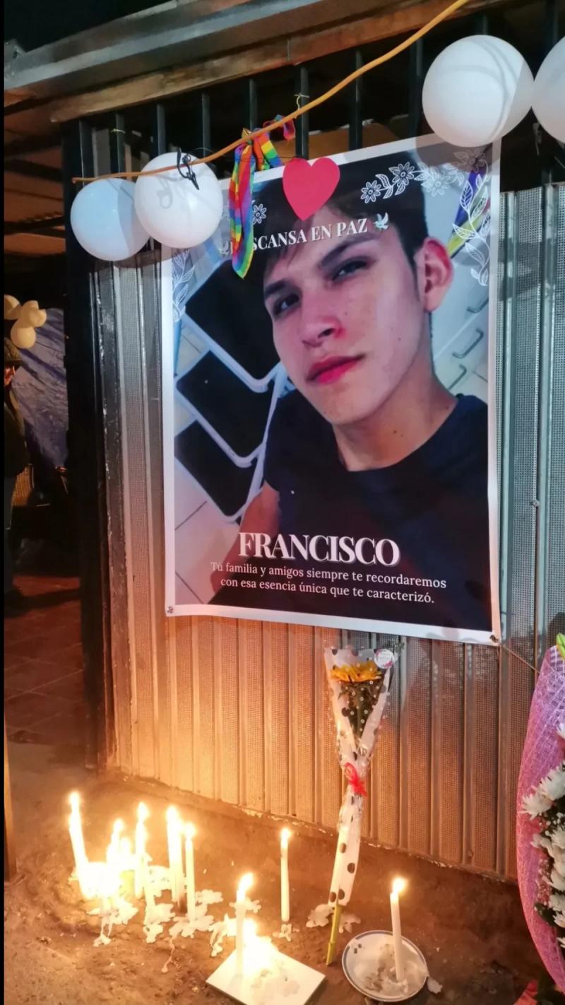 Así fue velado Francisco Albornoz en La Pintana - Instagram