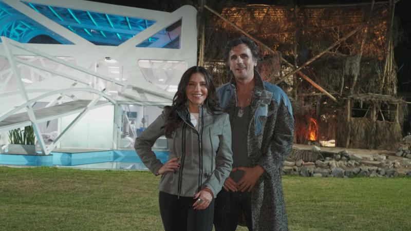 Karla Constant y Sergio Lagos