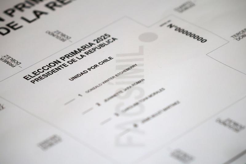 El facsímil de las Elecciones Primarias de este domingo - Aton