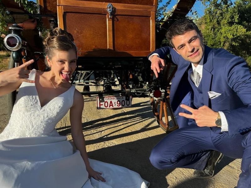 Octavia Bernasconi y Jorge Arecheta serían los actores que inciaron un romance - Instagram