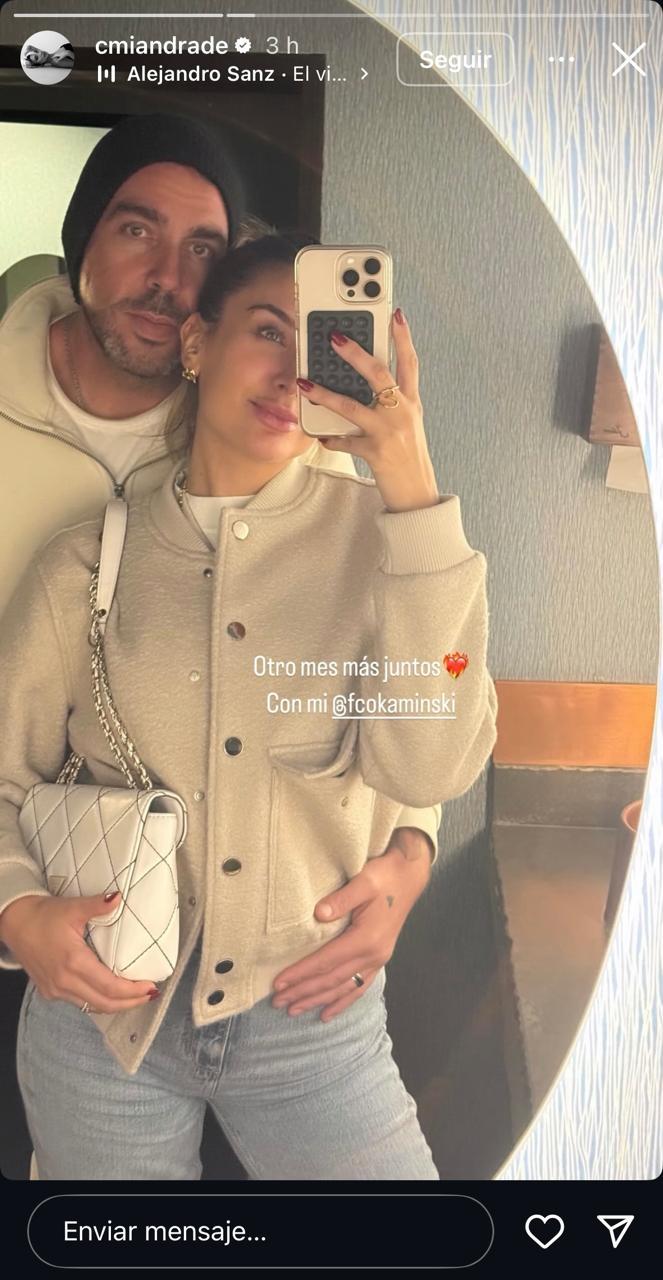 Camila Andrade en su Instagram.