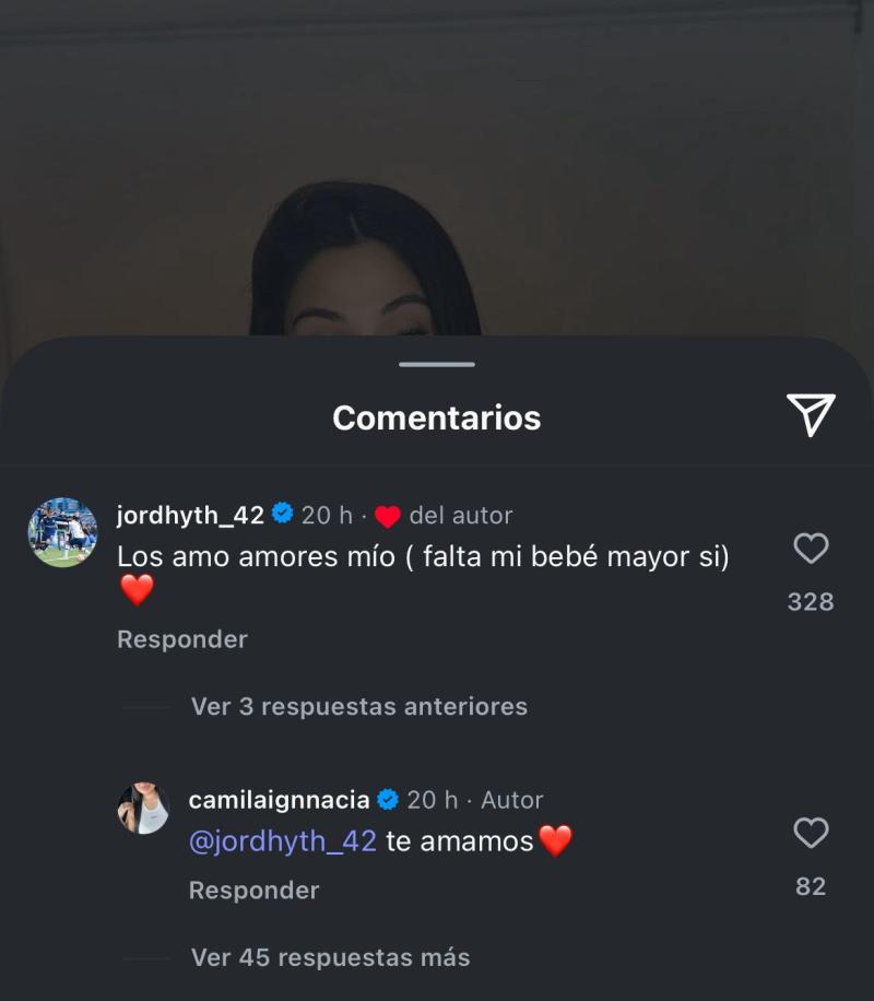 Jordhy Thompson y Camila Sepúlveda celebraron amor en redes sociales - Instagram