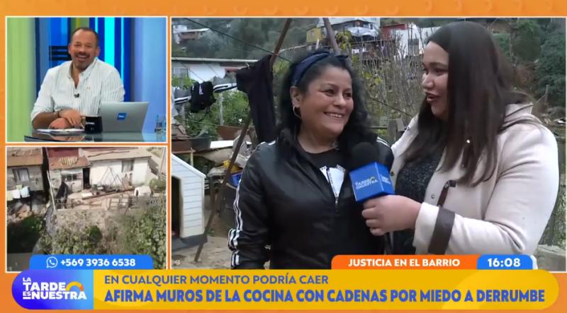 Alfonso Concha vivie divertido coqueteo con vecina de Valparaíso.