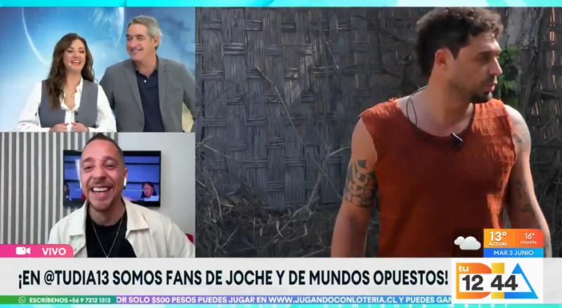 Joche ha logrado generar un gran cambio físico en sus pocas semanas en Mundos Opuestos.