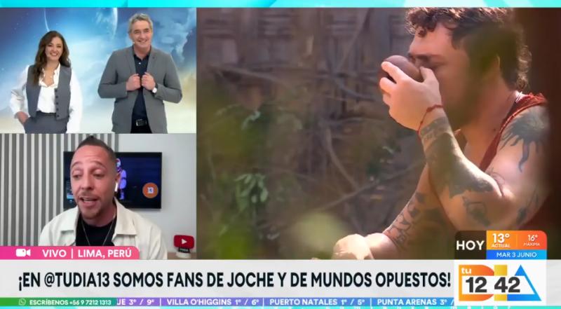 Joche ha logrado generar un gran cambio físico en sus pocas semanas en Mundos Opuestos.