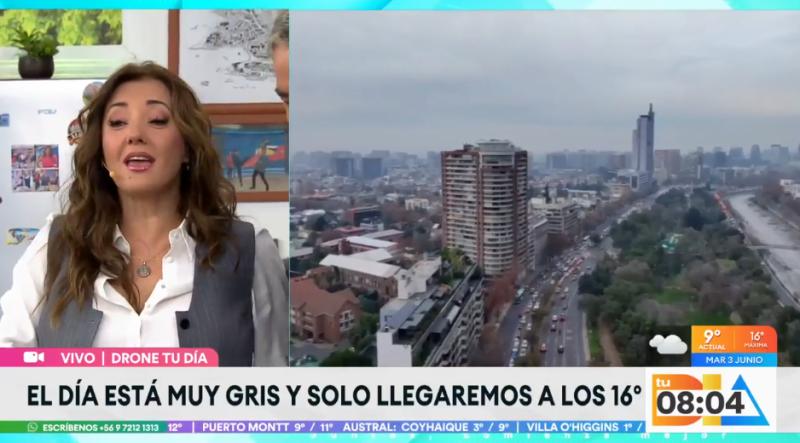 José Luis Repenning bromeó con el look de Priscilla Vargas.