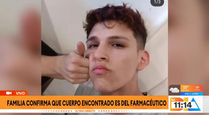 Familia de joven farmacéutico confirmar su fallecimiento.