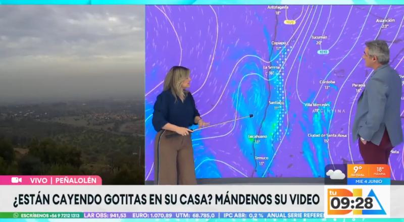 Michelle Adam anuncia nuevas lluvias para nuestro país.