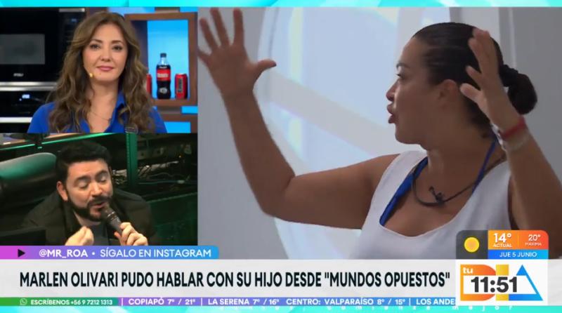 El importante rol de Marlen Olivari en Mundos Opuestos.