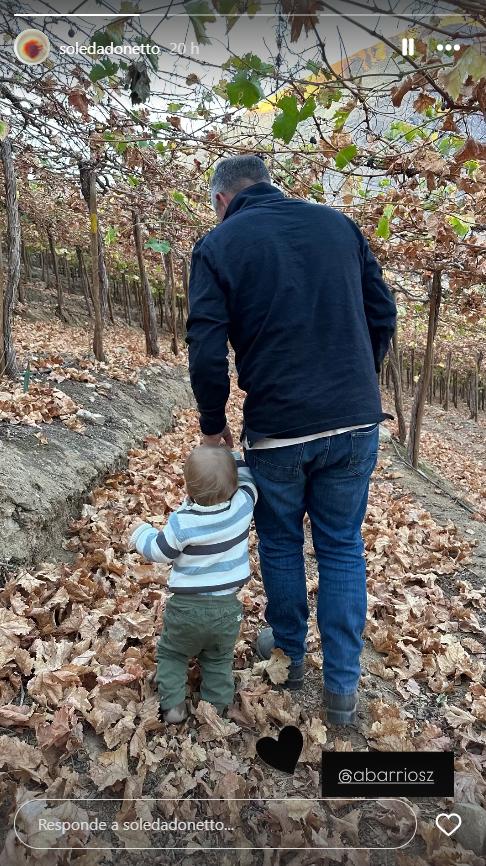 Esposo e hijo de Soledad Onetto - Instagram
